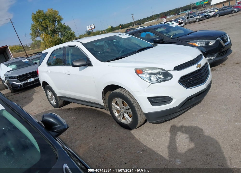 2016 CHEVROLET EQUINOX LS VIN: 2GNALBEK4G6224480