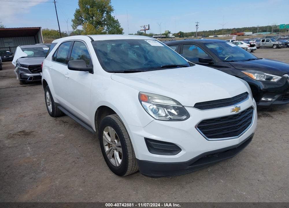 2016 CHEVROLET EQUINOX LS VIN: 2GNALBEK4G6224480