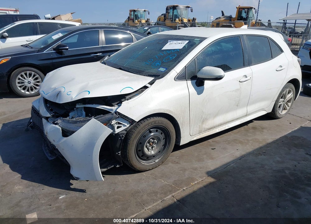 2022 TOYOTA COROLLA SE VIN: JTND4MBE0N3165747