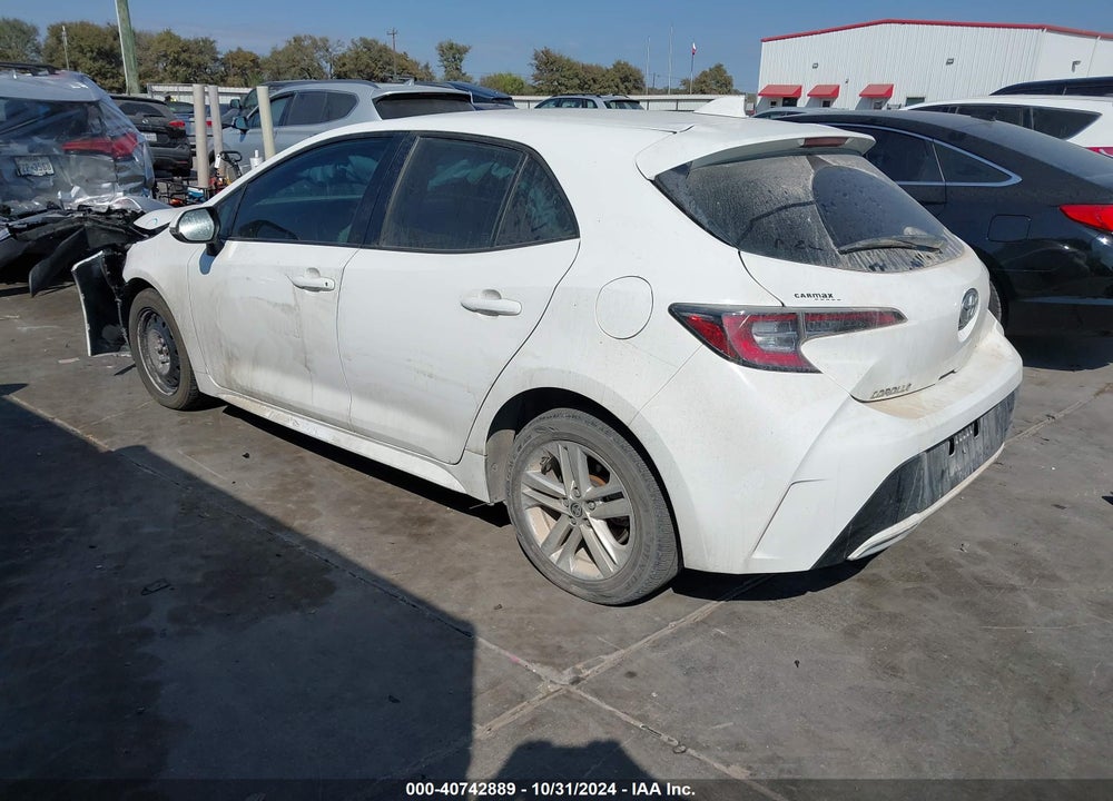 2022 TOYOTA COROLLA SE VIN: JTND4MBE0N3165747