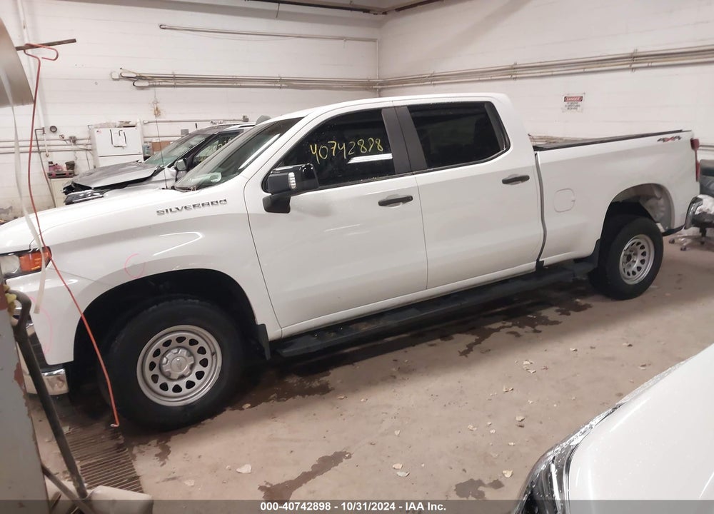 2021 CHEVROLET SILVERADO 1500 4WD STANDARD BED WT VIN: 1GCPYAEHXMZ233087