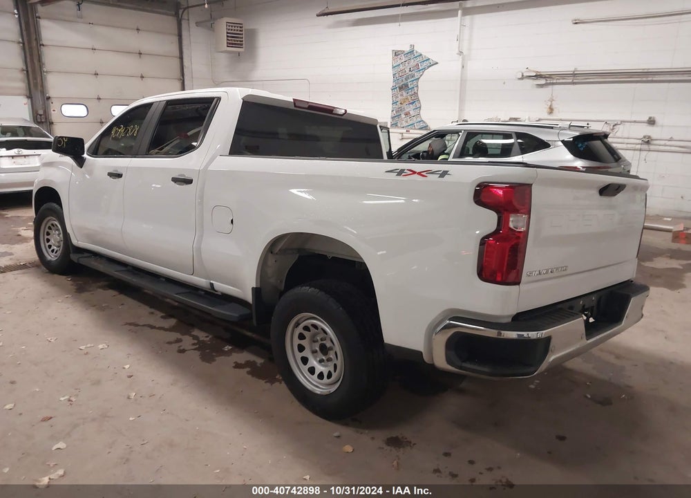 2021 CHEVROLET SILVERADO 1500 4WD STANDARD BED WT VIN: 1GCPYAEHXMZ233087