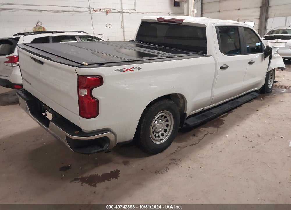 2021 CHEVROLET SILVERADO 1500 4WD STANDARD BED WT VIN: 1GCPYAEHXMZ233087