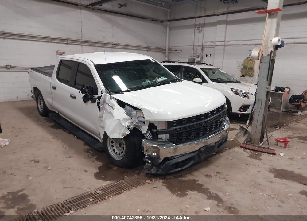2021 CHEVROLET SILVERADO 1500 4WD STANDARD BED WT VIN: 1GCPYAEHXMZ233087