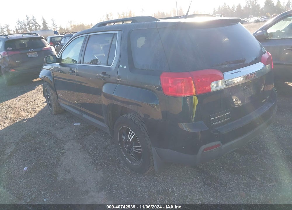 2012 GMC TERRAIN SLE-2 VIN: 2GKFLTEK3C6181401