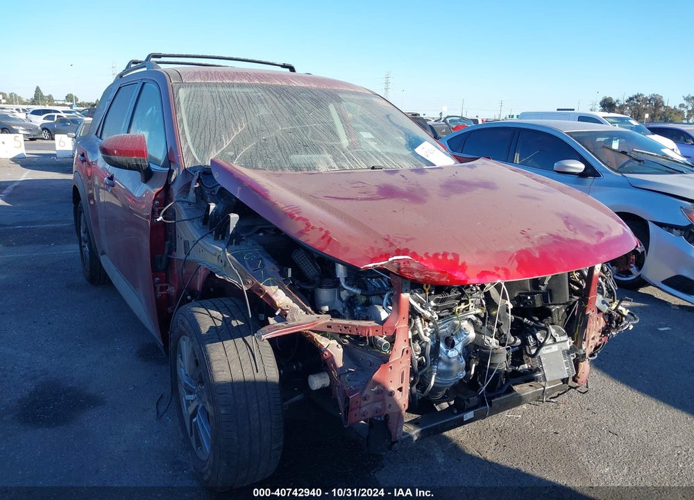 2024 NISSAN PATHFINDER SV FWD VIN: 5N1DR3BA5RC274851
