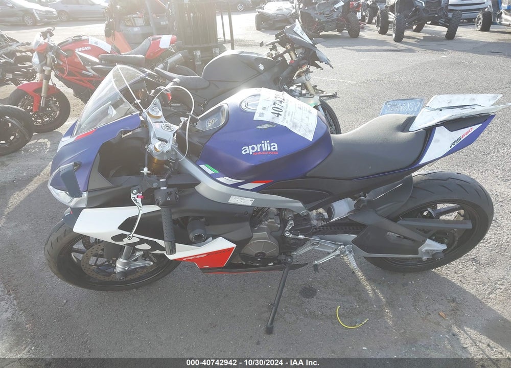 2023 APRILIA RS 660 VIN: ZD4KSUG00PS001863