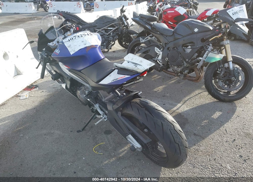 2023 APRILIA RS 660 VIN: ZD4KSUG00PS001863