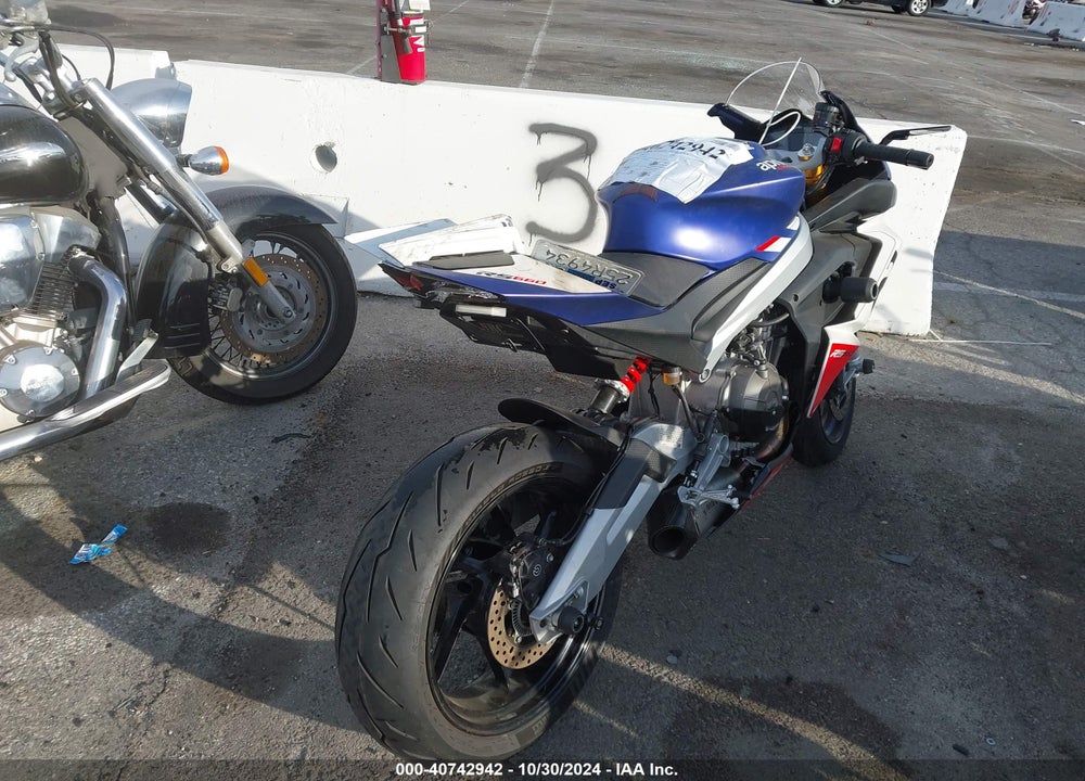 2023 APRILIA RS 660 VIN: ZD4KSUG00PS001863