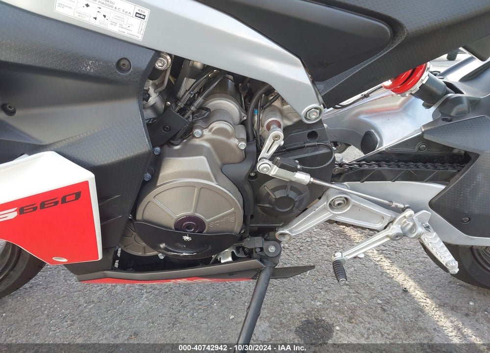 2023 APRILIA RS 660 VIN: ZD4KSUG00PS001863