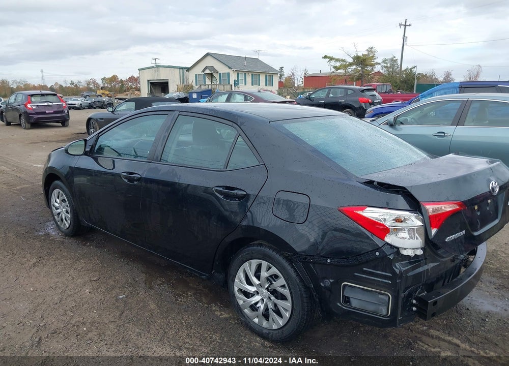 2019 TOYOTA COROLLA LE VIN: 2T1BURHE1KC164187