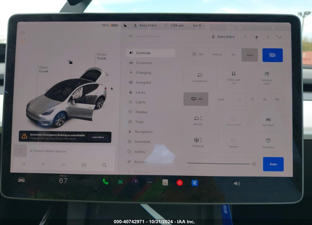 2021 TESLA MODEL Y LONG RANGE DUAL MOTOR ALL-WHEEL DRIVE VIN: 5YJYGDEE3MF210478
