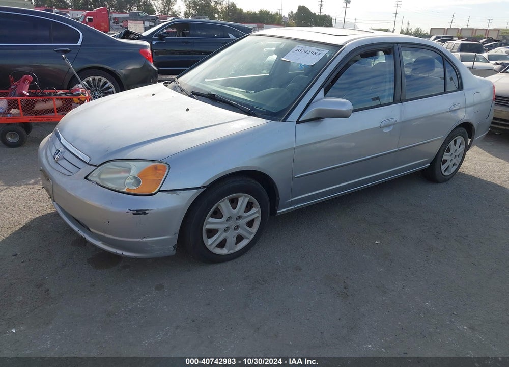 2003 HONDA CIVIC EX VIN: 2HGES26763H608249