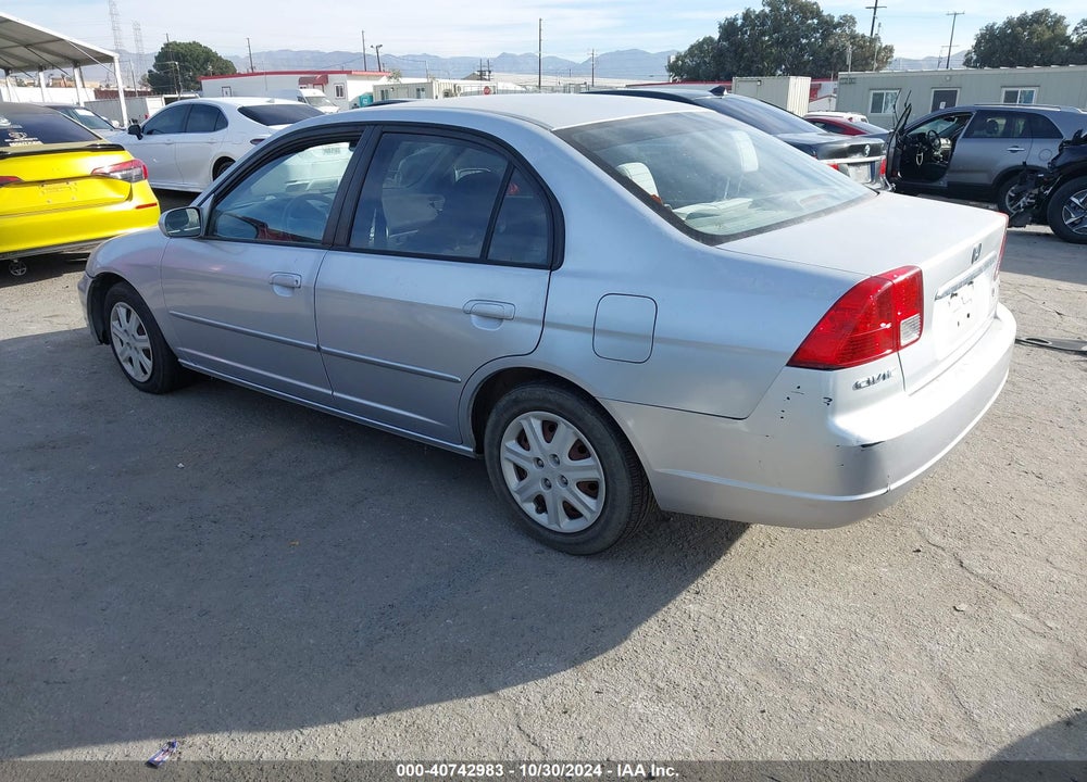 2003 HONDA CIVIC EX VIN: 2HGES26763H608249