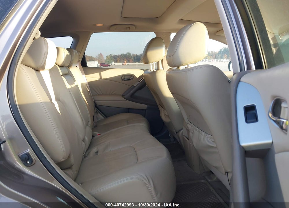 2010 NISSAN MURANO SL VIN: JN8AZ1MW1AW131374