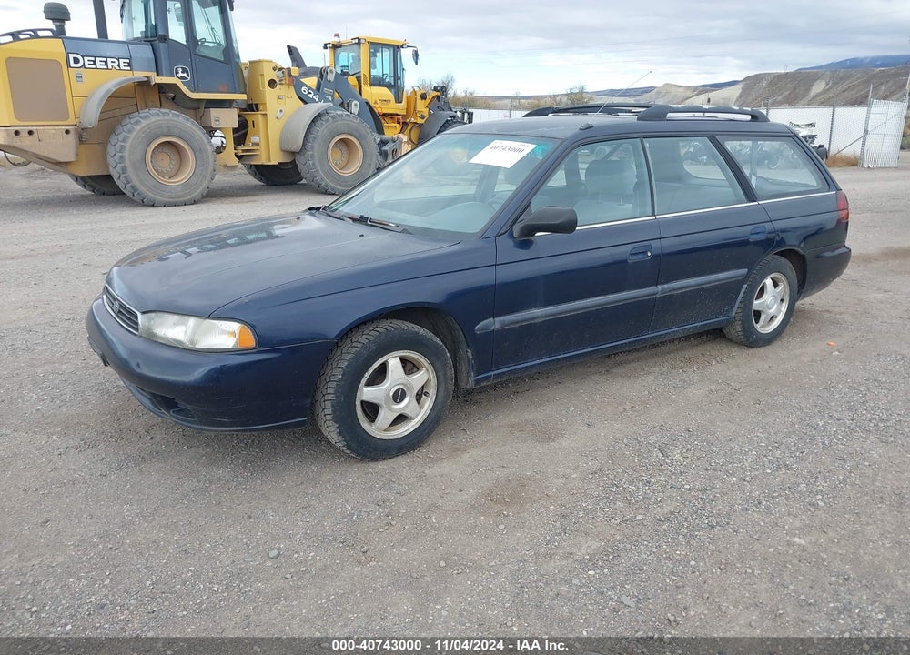 1997 SUBARU LEGACY L/POSTAL RHD VIN: 4S3BK4358V7310185