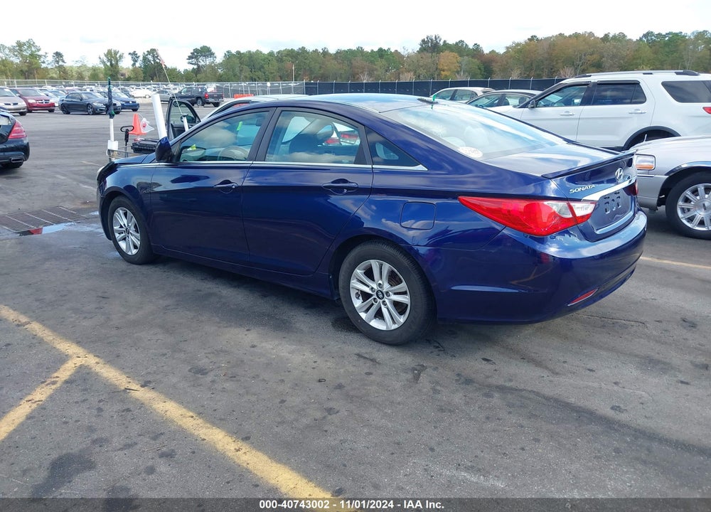 2013 HYUNDAI SONATA GLS VIN: 5NPEB4AC9DH667559