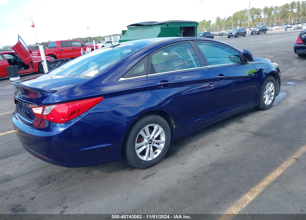 2013 HYUNDAI SONATA GLS VIN: 5NPEB4AC9DH667559
