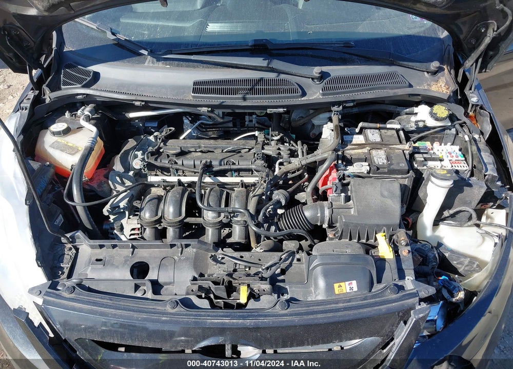 2012 FORD FIESTA SES VIN: 3FADP4FJ2CM156973