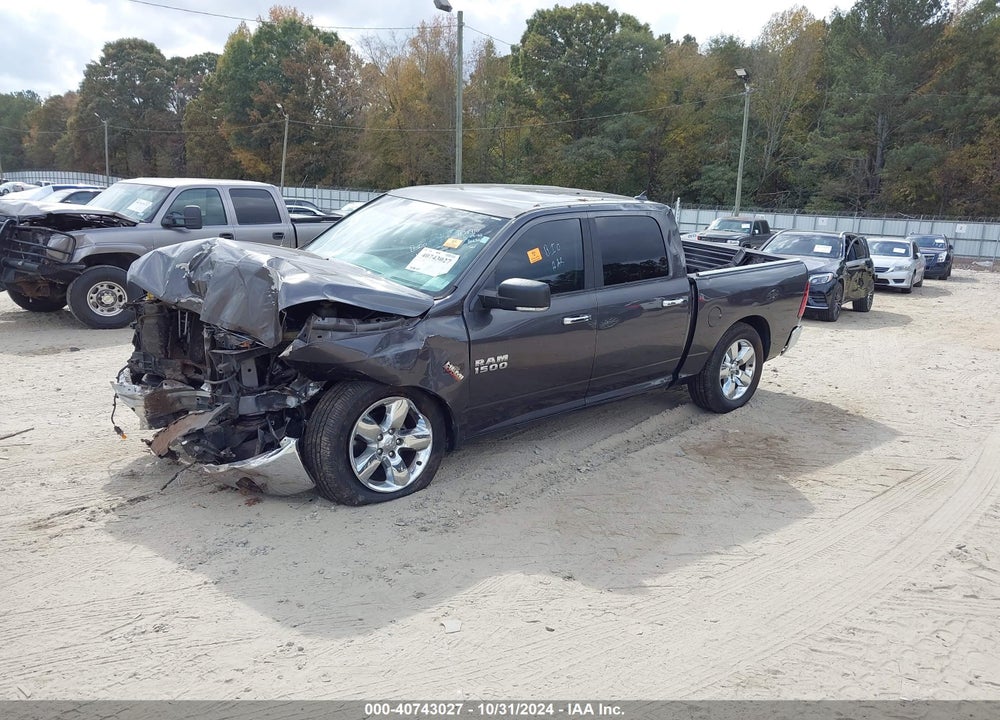 2017 RAM 1500 BIG HORN 4X2 5'7 BOX VIN: 1C6RR6LT9HS855082