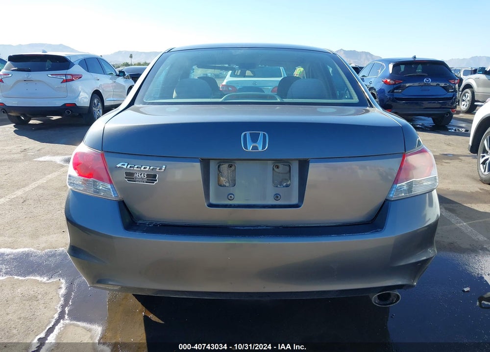 2009 HONDA ACCORD 2.4 LX-P VIN: 1HGCP26409A104947