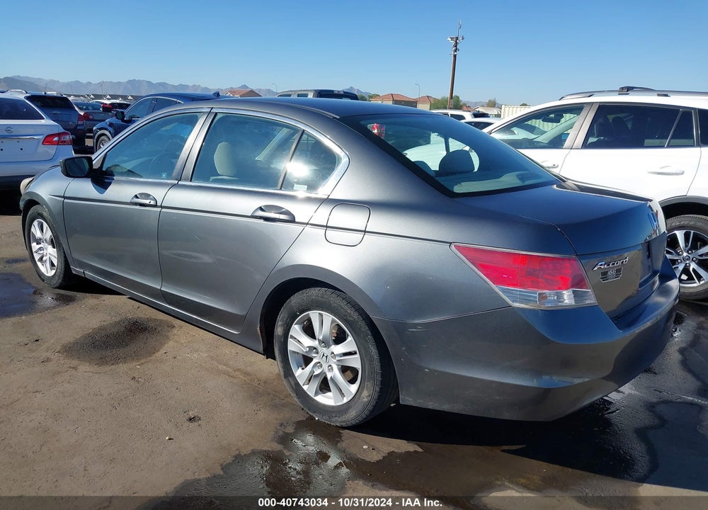 2009 HONDA ACCORD 2.4 LX-P VIN: 1HGCP26409A104947