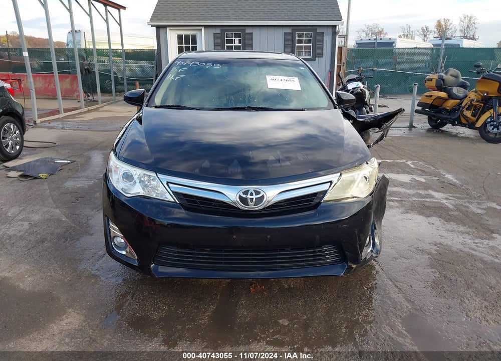 2012 TOYOTA CAMRY XLE VIN: 4T1BF1FK5CU008318