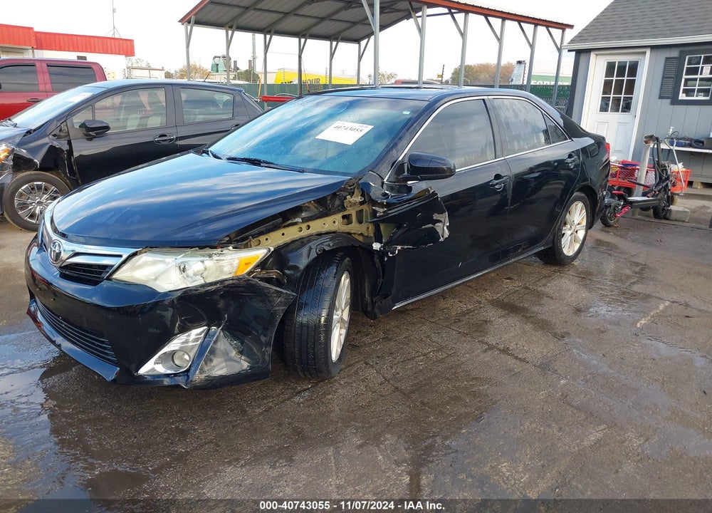 2012 TOYOTA CAMRY XLE VIN: 4T1BF1FK5CU008318