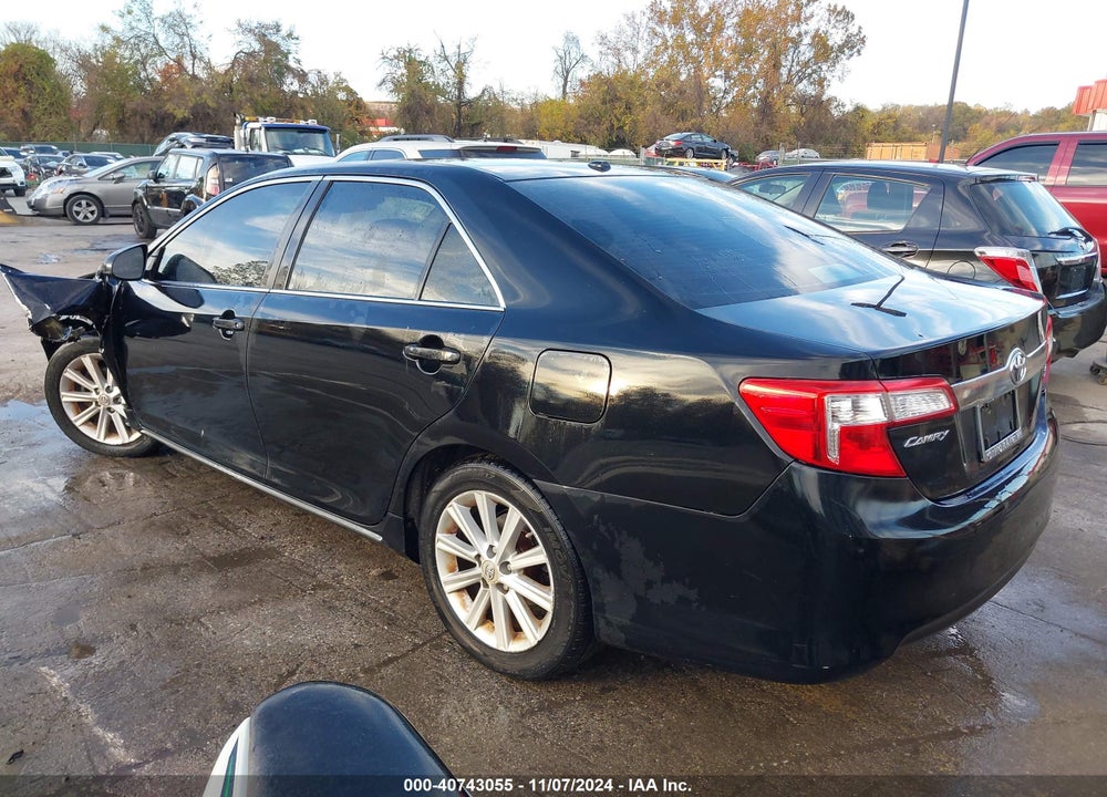 2012 TOYOTA CAMRY XLE VIN: 4T1BF1FK5CU008318