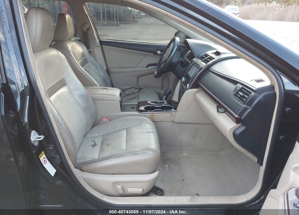 2012 TOYOTA CAMRY XLE VIN: 4T1BF1FK5CU008318
