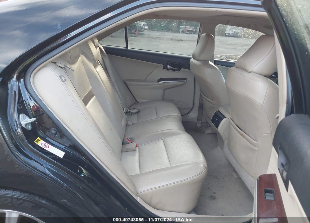 2012 TOYOTA CAMRY XLE VIN: 4T1BF1FK5CU008318
