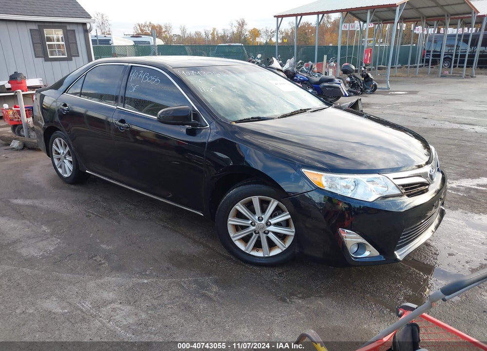 2012 TOYOTA CAMRY XLE VIN: 4T1BF1FK5CU008318