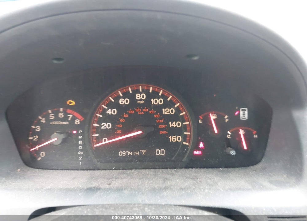 2003 HONDA ACCORD 2.4 EX VIN: 1HGCM72673A029104