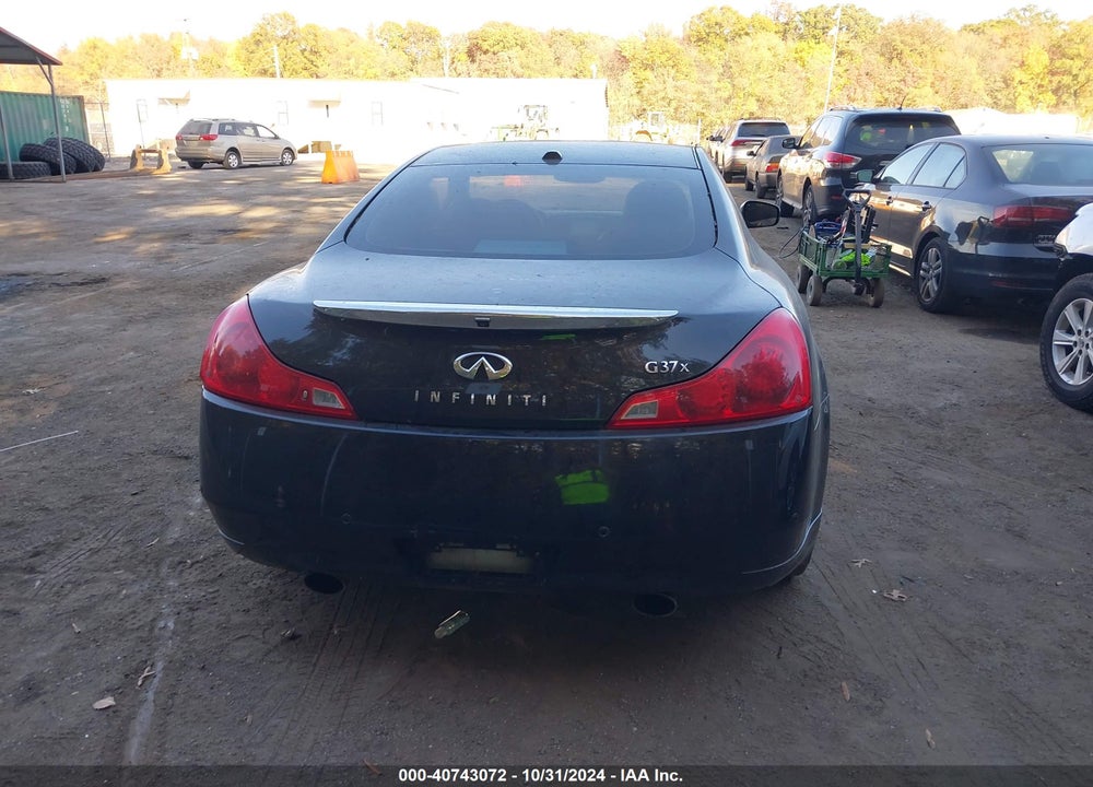 2012 INFINITI G37X VIN: JN1CV6EL8CM470474