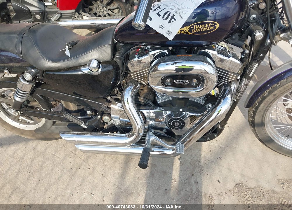 2009 HARLEY-DAVIDSON XL1200 L VIN: 1HD1CX3199K460430