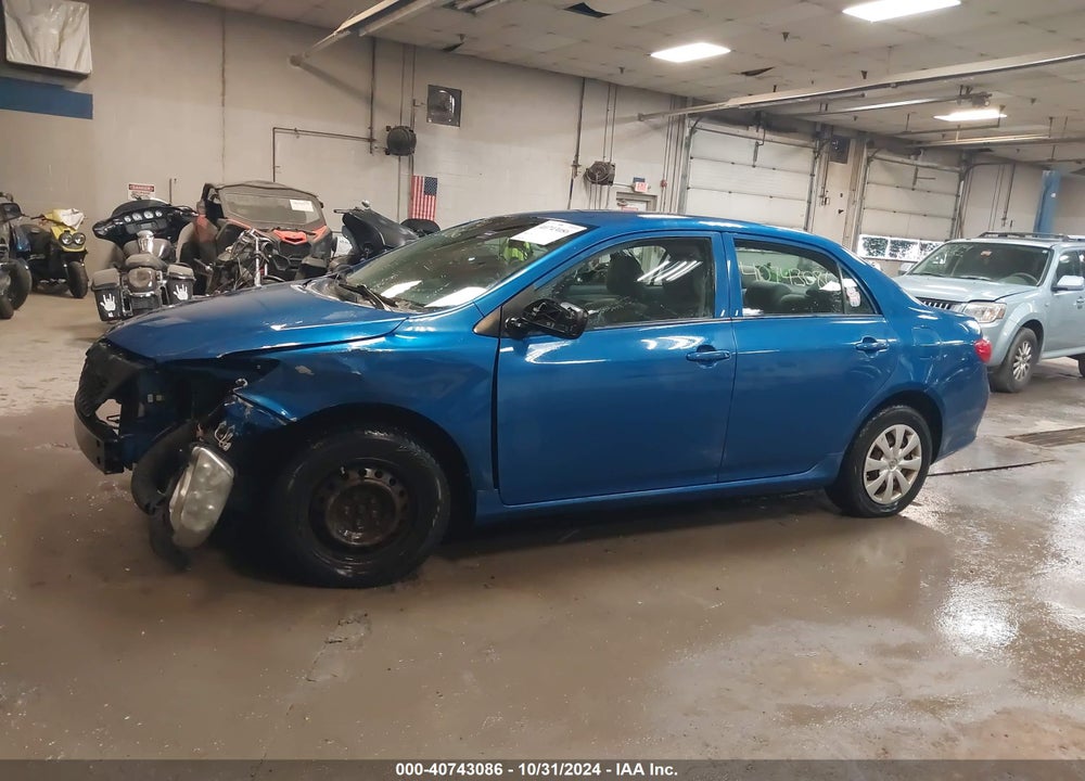 2009 TOYOTA COROLLA LE VIN: 1NXBU40E59Z061801