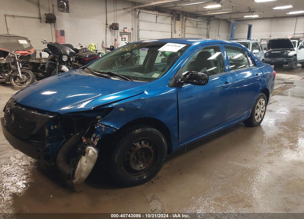 2009 TOYOTA COROLLA LE VIN: 1NXBU40E59Z061801