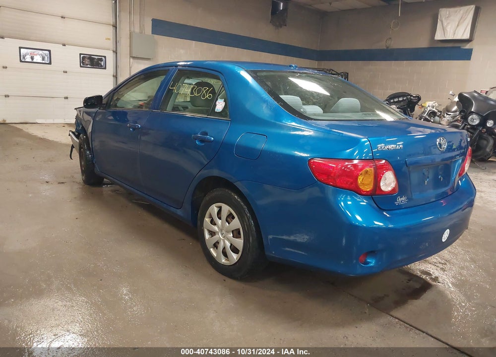 2009 TOYOTA COROLLA LE VIN: 1NXBU40E59Z061801
