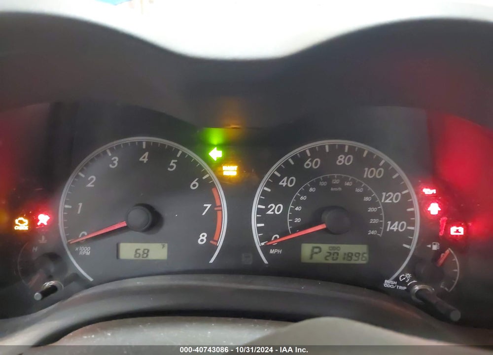 2009 TOYOTA COROLLA LE VIN: 1NXBU40E59Z061801