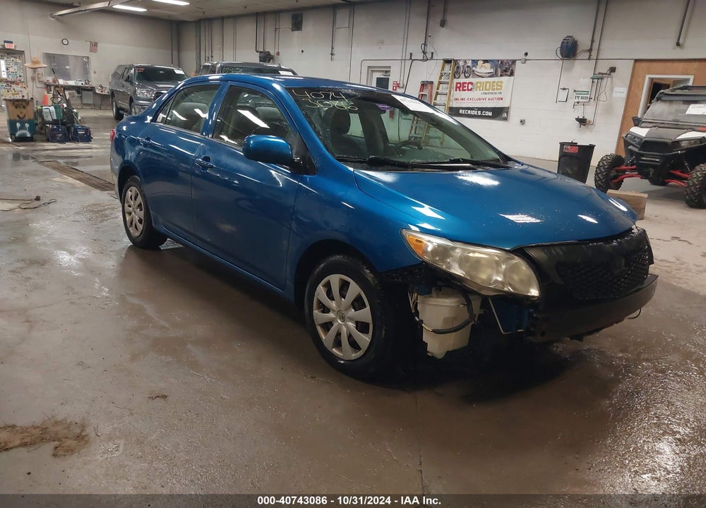 2009 TOYOTA COROLLA LE VIN: 1NXBU40E59Z061801