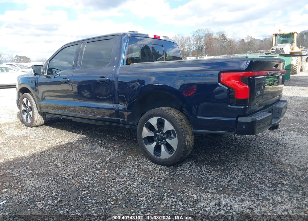 2023 FORD F-150 LIGHTNING PLATINUM VIN: 1FT6W1EV8PWG30312
