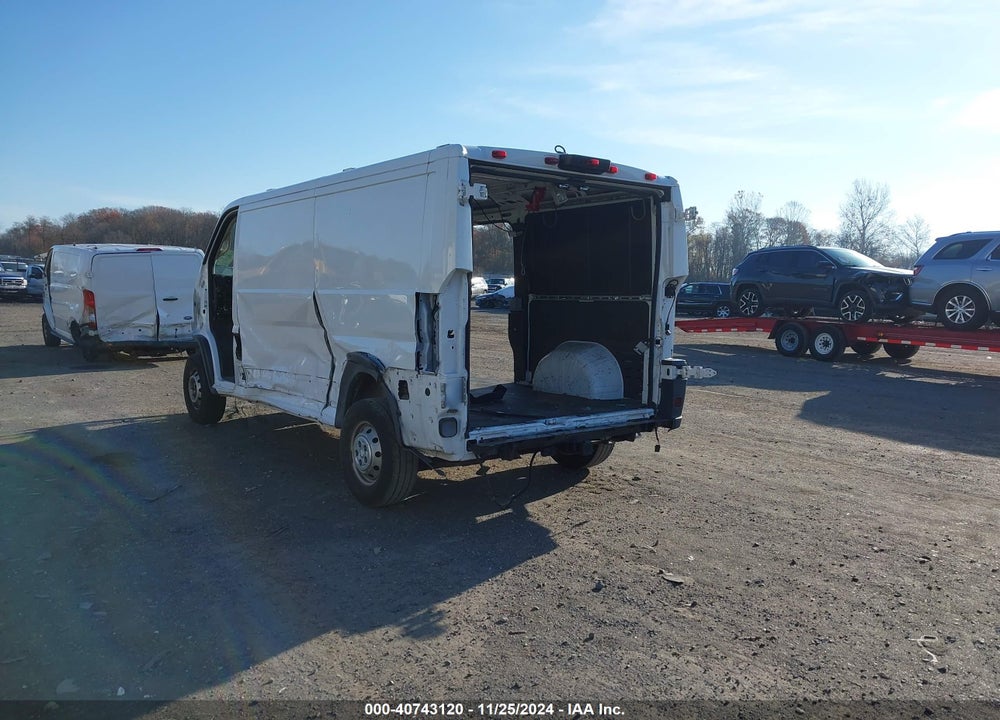 2018 RAM PROMASTER 1500 LOW ROOF 136 WB VIN: 3C6TRVAG1JE152736