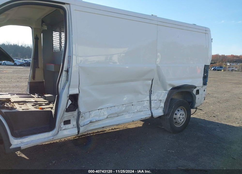 2018 RAM PROMASTER 1500 LOW ROOF 136 WB VIN: 3C6TRVAG1JE152736