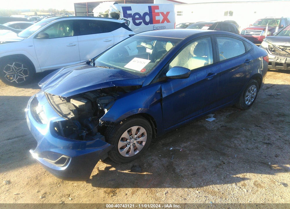 2016 HYUNDAI ACCENT SE VIN: KMHCT4AE5GU011337