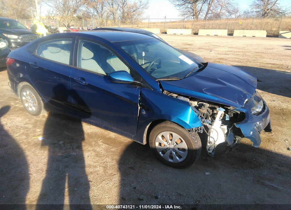2016 HYUNDAI ACCENT SE VIN: KMHCT4AE5GU011337
