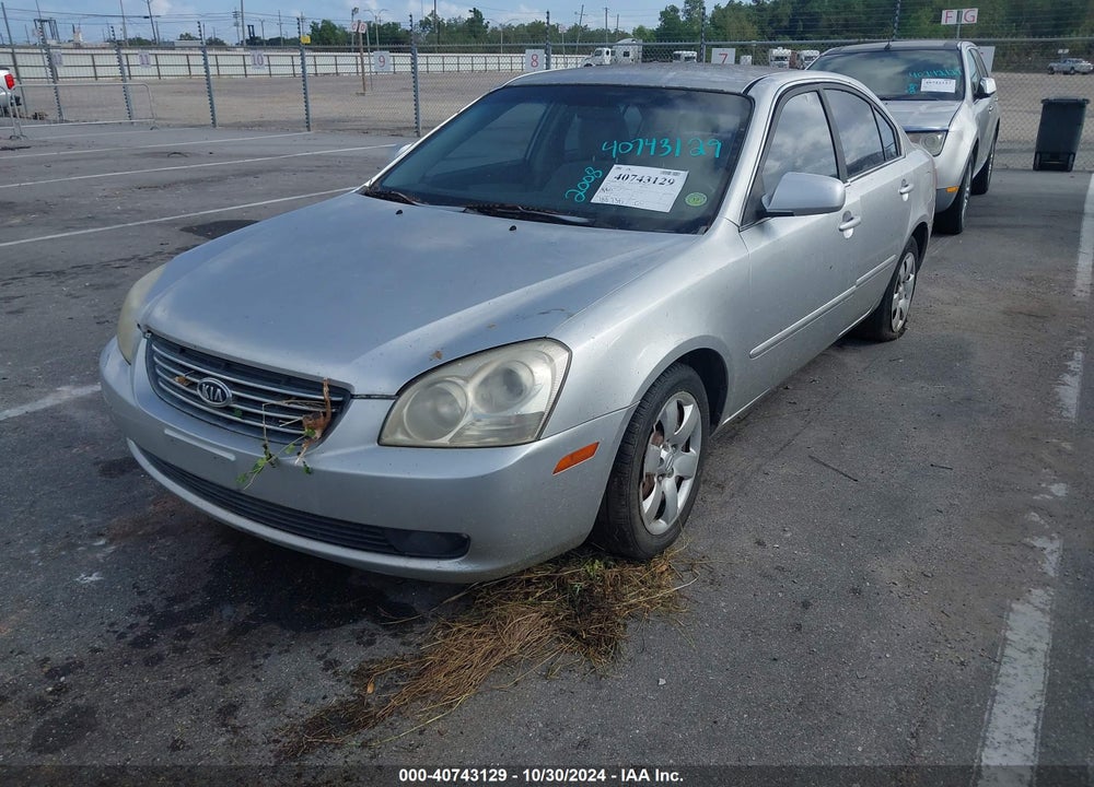 2008 KIA OPTIMA LX VIN: KNAGE123885183916