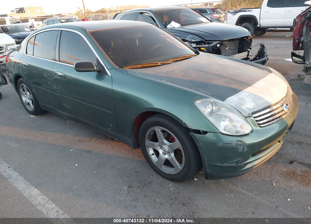 2003 INFINITI G35 LUXURY LEATHER VIN: JNKCV51E03M324096