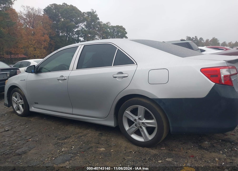 2014 TOYOTA CAMRY HYBRID SE LIMITED EDITION VIN: 4T1BD1FK5EU117726