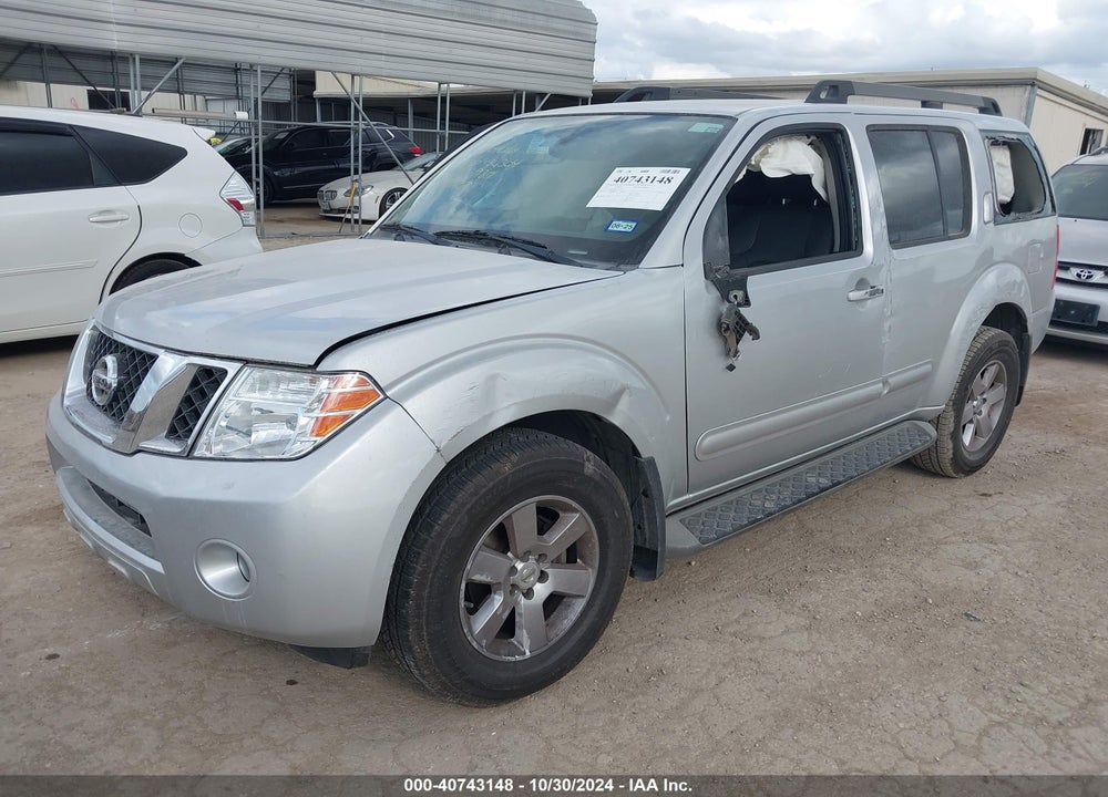 2012 NISSAN PATHFINDER SV VIN: 5N1AR1NN5CC601987