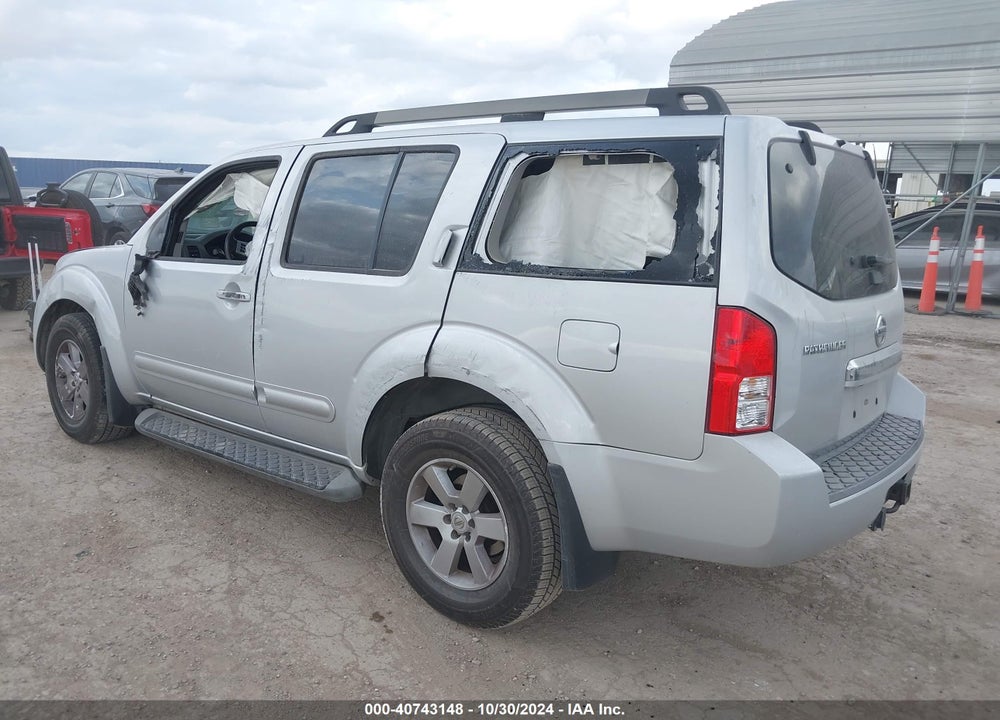2012 NISSAN PATHFINDER SV VIN: 5N1AR1NN5CC601987